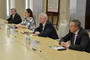Встреча с парламентской делегацией
Армении во главе с Э.Шармазановым