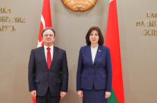 Наталья Кочанова провела встречу с Послом Турции в Беларуси Мустафой Озджаном