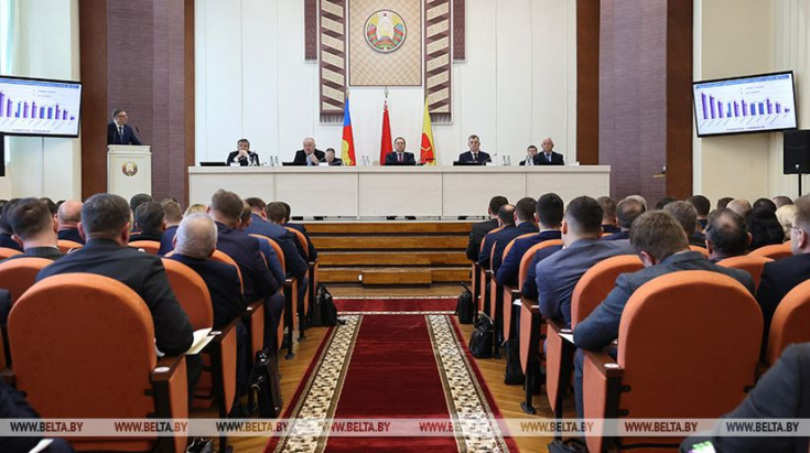 Член Президиума Совета Республики С.Рачков принял участие в выездном заседании Президиума Совета Министров