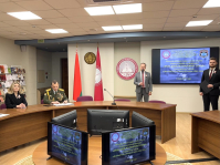Подвиг народа – в сердце каждого. Игорь Жук выступил на международной студенческой военно‑патриотической конференции