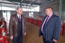 Член Совета Республики А.Кушнаренко посетил Несвижский район газоснабжения