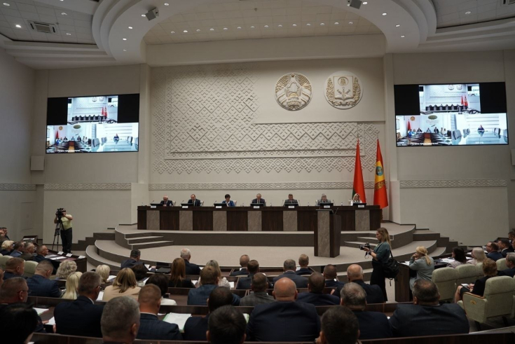 Виктор Ананич принял участие в заседании Могилевского областного исполнительного комитета