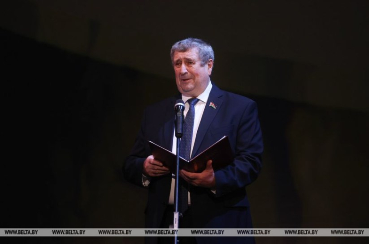 Член Президиума Совета Республики М.Русый принял участие в церемонии открытия второго Республиканского Форума тружениц села