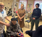 Ирина Абельская посетила ГУ «Минский городской социальный пансионат «Исток»