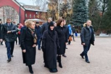 Парламентская делегация Республики Беларусь во главе с Председателем Совета Республики Н.Кочановой посетила Покровский ставропигиальный женский монастырь