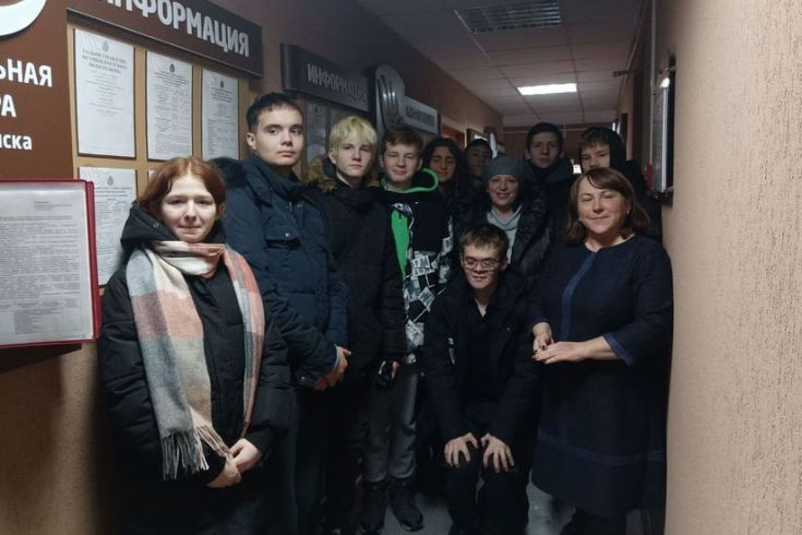 Член Совета Республики И.Сачковская провела встречу с учащимися