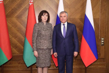 Наталья Кочанова поздравила Вячеслава Володина с избранием на пост Председателя Государственной Думы Федерального Собрания Российской Федерации