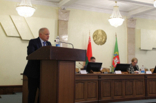 Член Совета Республики Ю.Деркач принял участие в заседании Витебского областного совета по трудовым и социальным вопросам
