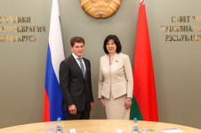 Состоялась встреча Председателя Совета Республики Н.Кочановой с Губернатором Приморского края Российской Федерации О.Кожемяко