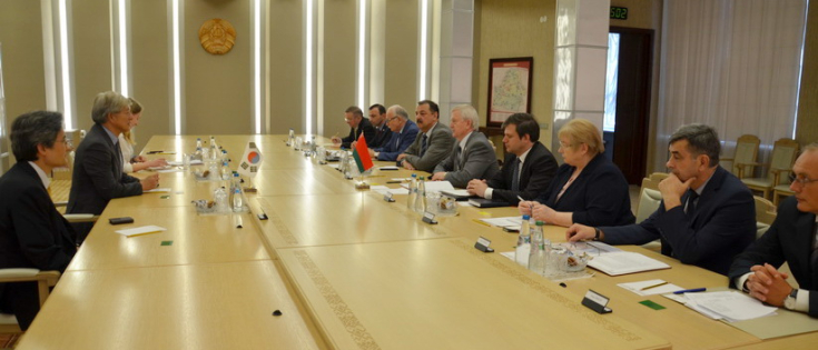 Встреча с делегацией Кореи прошла в Совете Республики