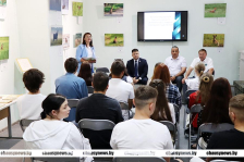 Александр Лукьянов встретился с молодежью Чаусского района