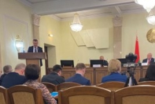 Член Совета Республики О.Жингель принял участие в сессии Витебского областного Совета депутатов