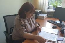 Член Совета Республики И.Сачковская провела личный прием граждан и «прямую телефонную линию»