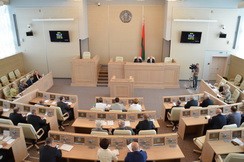 Состоялось очередное заседание девятой сессии Совета Республики Национального собрания Республики Беларусь пятого созыва