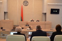 Состоялось заключительное заседание двенадцатой сессии Совета Республики Национального собрания Республики Беларусь пятого созыва