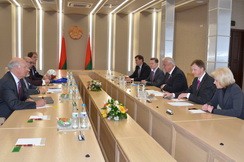 Председатель Совета Республики Мясникович М.В. встретился с делегацией фонда «Духовная дипломатия»