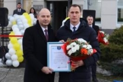 Член Совета Республики А.Кушнаренко принял участие в открытии обновленного здания Островецкого района газоснабжения