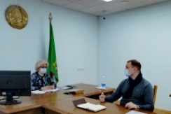Член Совета Республики И.Левкович провела личный прием граждан в Витебском облисполкоме