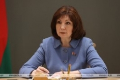 Председатель Совета Республики Н.Кочанова провела совещание по объектам незавершенного строительства в Минске