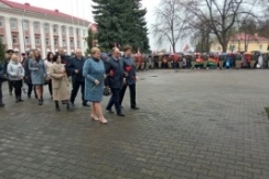 Член Совета Республики О.Слинько принял участие в митинге