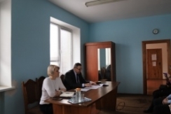 Член Совета Республики Ф.Яшков провел единый день информирования 
в г. Ельске
