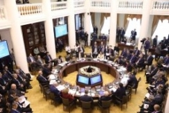 Парламентская делегация во главе с Председателем Совета Республики Н.Кочановой приняли участие в заседании Совета МПА СНГ