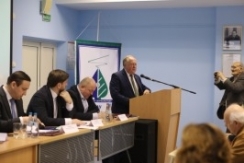 Член Президиума Совета Республики В.Лискович принял участие в пленуме правления ОО «Белорусский союз журналистов»