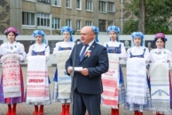 Член Совета Республики Д.Демидов принял участие в марафоне «Единый»