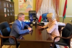 Член Президиума Совета Республики Т.Рунец встретилась с Генеральным секретарем Совета МПА СНГ Д.Кобицким