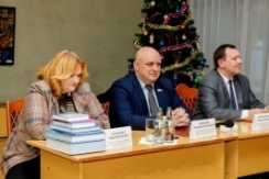 Член Совета Республики Д.Демидов встретился с коллективом работников библиотечной системы г. Новополоцка