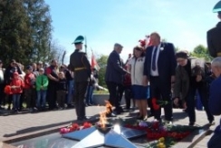 Член Совета Республики В.Хроленко принял участие в праздновании Дня Победы в Пинске