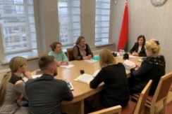 Член Президиума Совета Республики И.Старовойтова провела личный прием граждан в Совете Республики Национального собрания Республики Беларусь