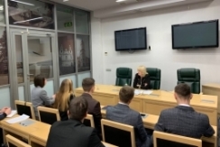 Член Президиума Совета Республики Т.Рунец провела встречу с членами Молодежного совета