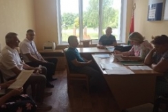 Член Совета Республики А.Шолтанюк 
принял участие в заседании Ленинского 
сельисполкома