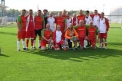 Дмитрий Басков и Дмитрий Воронюк приняли участие в матче сборной Парламента Республики Беларусь по футболу
