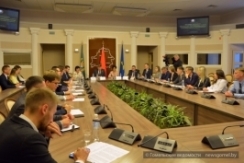 Член Совета Республики А.Смоляк приняла участие в выездном заседании президиума Молодежного совета