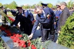 Член Совета Республики Ф.Яшков принял участие в мероприятиях ко Дню Победы