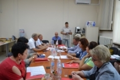 Член Президиума Совета Республики В.Лискович принял участие в заседании президиума Белорусского Красного Креста
