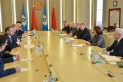 В Совете Республики состоялась встреча Н.Кочановой с группой наблюдателей от МПА СНГ