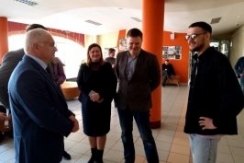 Член Совета Республики Ю.Деркач встретился с участниками телевизионного проекта «Звездный путь»