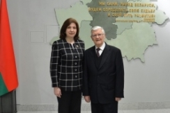Председатель Совета Республики Н.Кочанова встретилась с А.Рубиновым