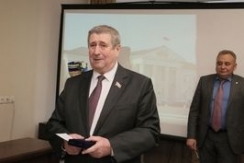Член Президиума Совета Республики М.Русый принял участие в заседании Жлобинского РИК