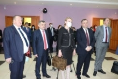 Член Совета Республики В.Хроленко принял участие в заседании хозактива Пинского района