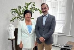 Член Совета Республики А.Смоляк провела встречу с Представителем Управления Верховного комиссара ООН по делам беженцев в Республике Беларусь