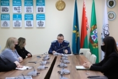 Член Совета Республики Ф.Яшков провел встречу с рабочим коллективом