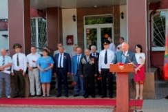 Член Совета Республики О.Дьяченко принял участие в торжественном открытии Доски славы Могилевского района