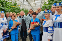 Член Совета Республики А.Кушнаренко посетил филиал «Тепличный» РУП «Витебскэнерго»