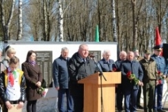 Член Совета Республики О.Дьяченко выступил на митинге, посвященном памяти жертв Великой Отечественной войны