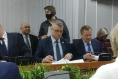 Член Совета Республики А.Неверов принял участие в аппаратном совещании Гомельского облисполкома
