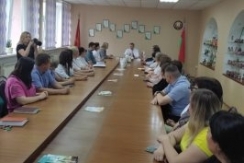 Член Президиума Совета Республики М.Русый встретился в трудовым коллективом